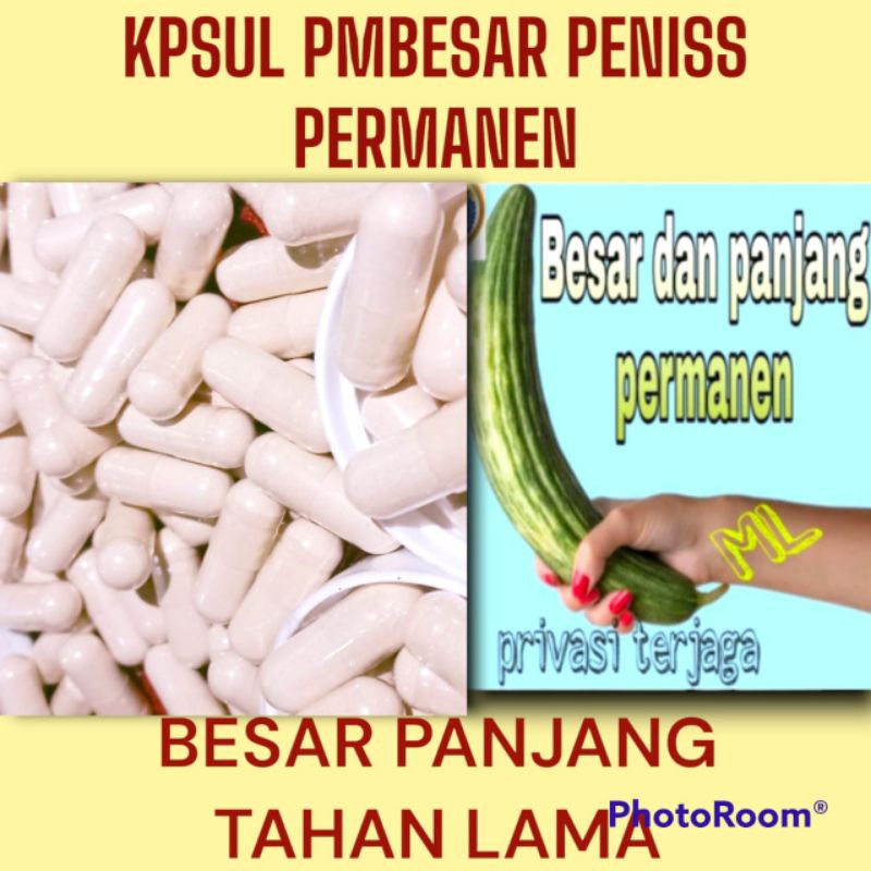 PENAMBAH STAMINA PRIA PERKASA BESAR PANJANG KUAT DAN TAHAN LAMA