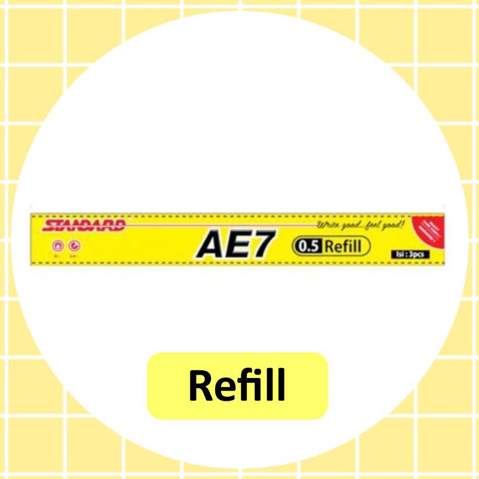 

Standard Pen Refill AE7 5 12 pcs Isi Pulpen Pena Ballpoint