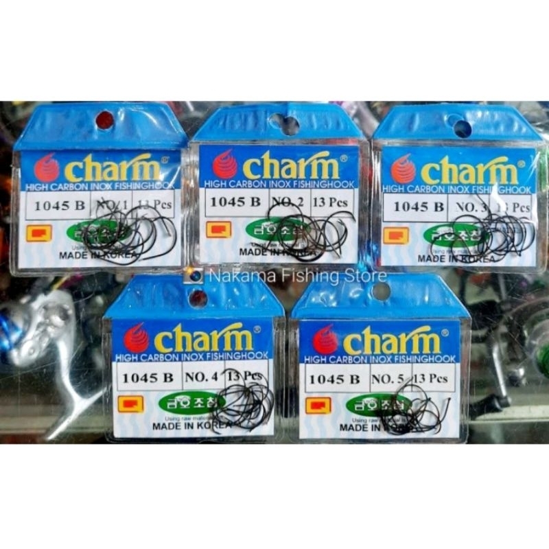 Kail Charm Type 1045 B | Khusus Kail Udang | Bahan Carbon