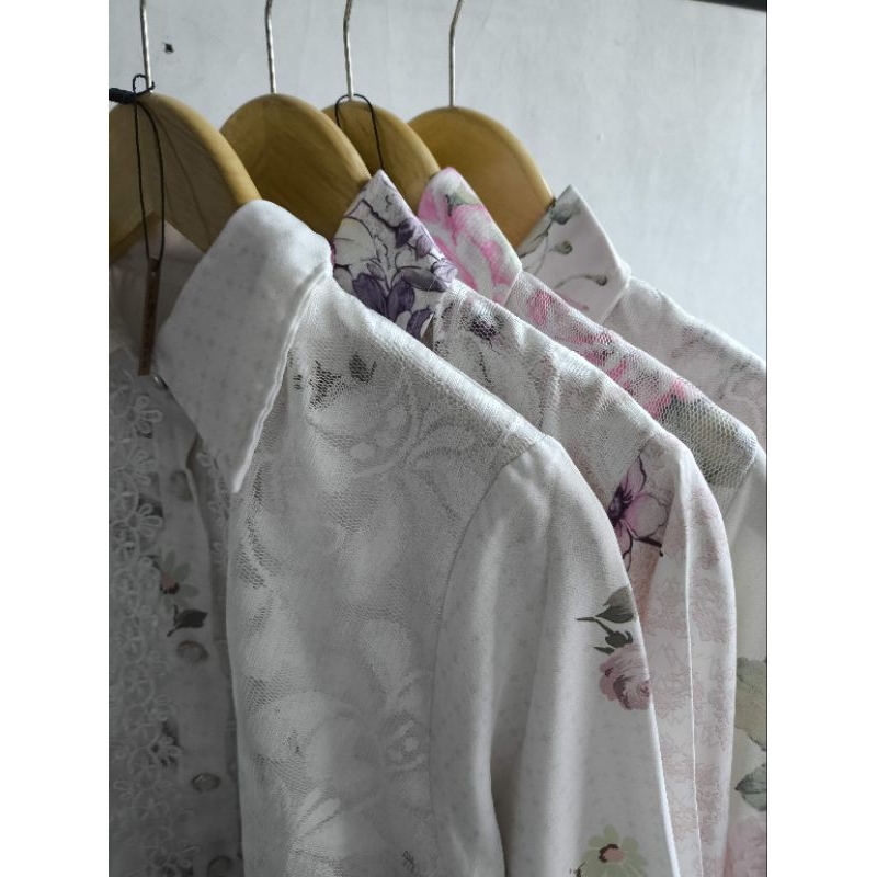 ATASAN BLOUSE MEIJIWANG MOTIF BUNGA CANTIK