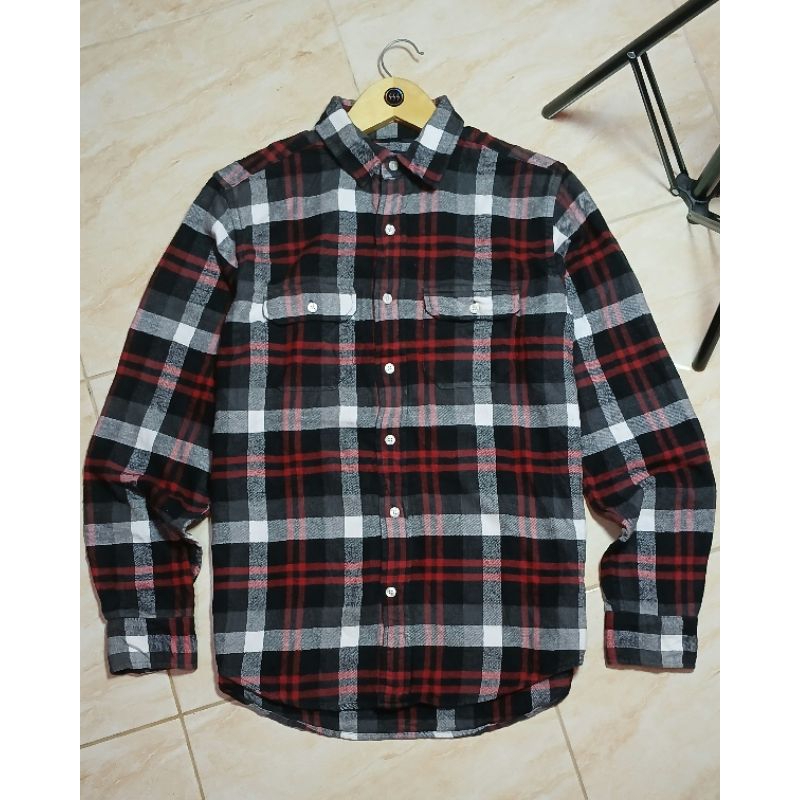 G4P Kemeja Flannel Dobel Pocket size Xs