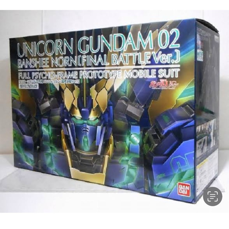 PG Unicorn Gundam 02 Banshee Norn Final Battle Ver. Model Kit Figure Perfect Grade Full Psycho Frame