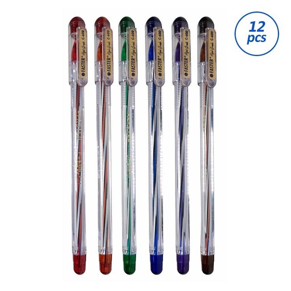 

Pulpen Faster C6 12 pcs