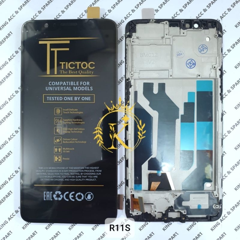 LCD TOUCHSCREEN FRAME OPP R11S