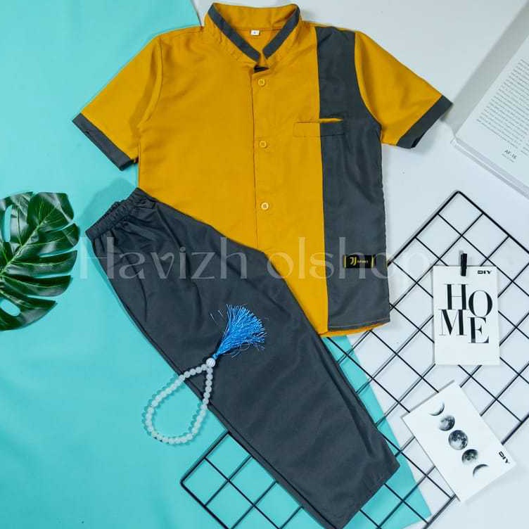 Model Limited  Setelan baju muslim anak lakilaki 112 tahun  fashion muslim anak terbaru
