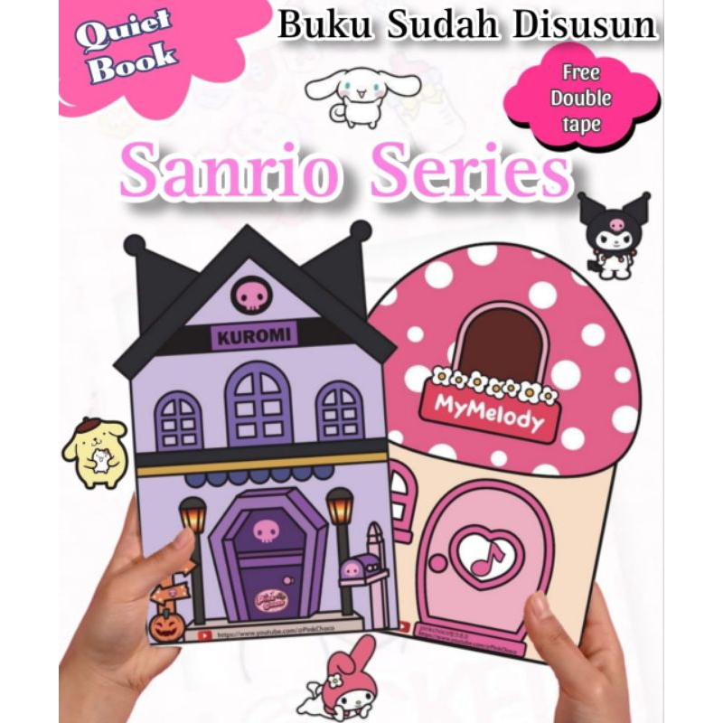 MAINAN KUROMI QUIET BOOK SANRIO SERIES / BUSY BOOK SANRIO / MAINAN KUROMI MELODY