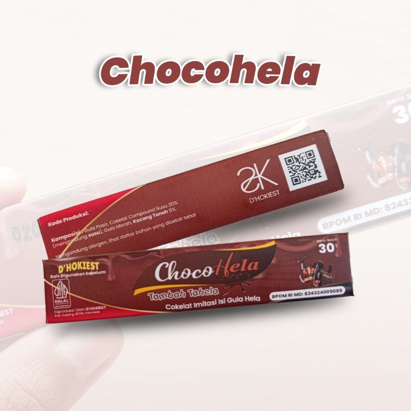 

Chocohela | Cokelat Isi Gula Hela Khas NTT 30 Gram