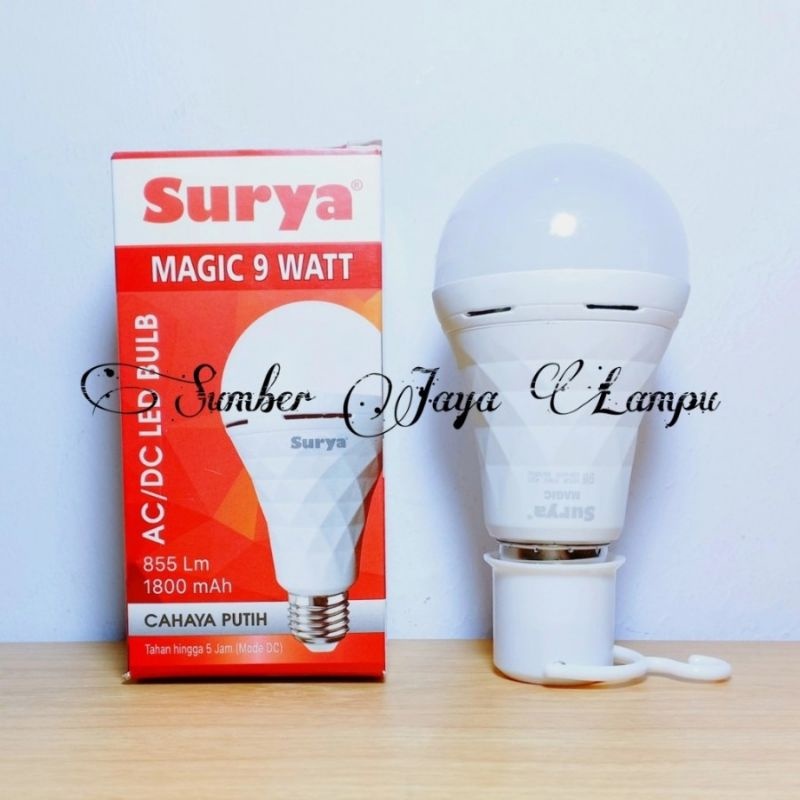 Lampu Led Emergency Surya 9/12/18 Watt
