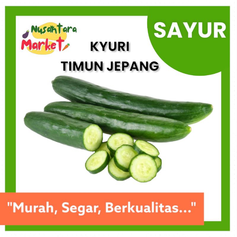 

TIMUN JEPANG | KYURI | 1 KG | NUSANTARA MARKET