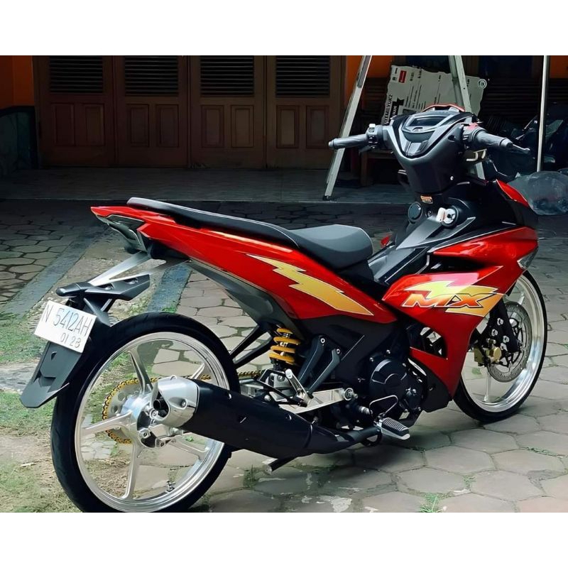 JOK MX KING 150 SLIM TIPIS - JOK SLIM MX KING 150 ANTI JINJIT - jok slim TINGKAT OZZA RACING MX king