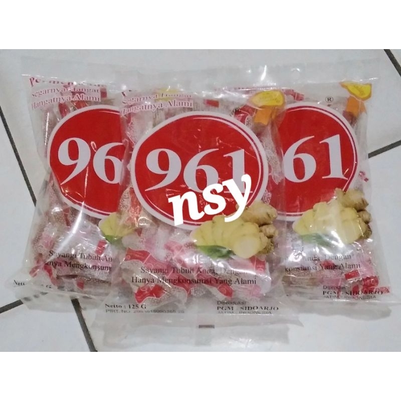 

N_S_Y Permen Jahe 961 sachet 125gram hangat dan alami