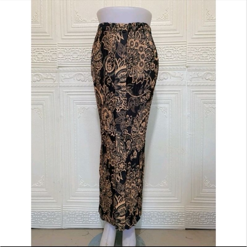 Kamen Plisket Motif Batik/Kamen Plisket