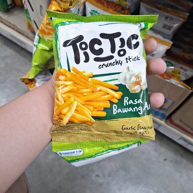 

TicTic crunchy stick 20gram rasa bawang renteng