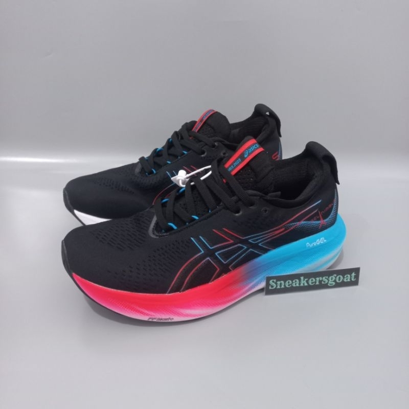 ASICS GEL NIMBUS 25 INDIGO BLUE PINK RAVE PREMIUM ORIGINAL