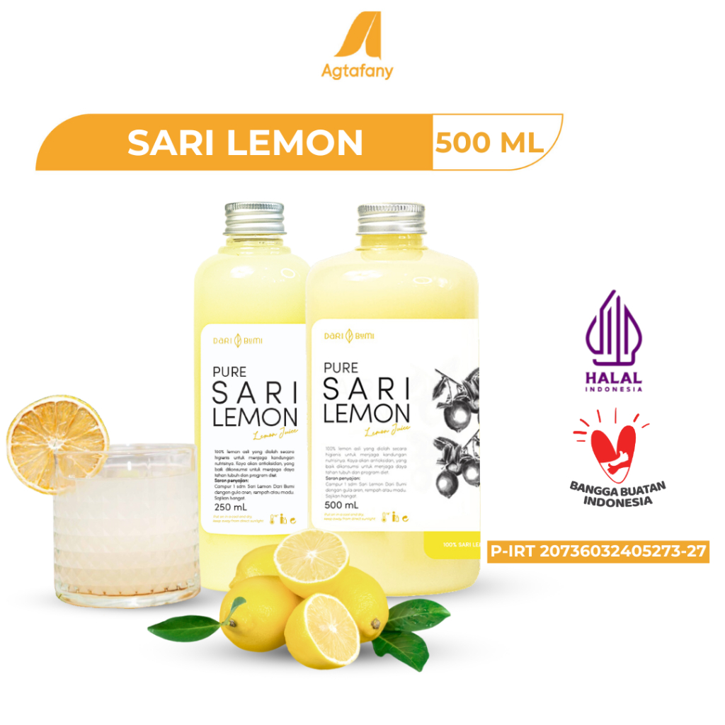 

Sari Lemon 500 ml Daribumi 100% Fresh Alami Minuman Detox Diet | Lemonits Pure Air Lemon