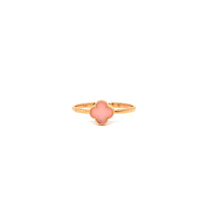 Cincin Vancleef Batu Pink-16k