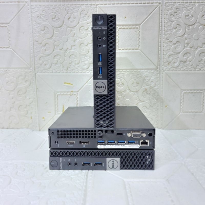PC MINI DELL OPTIPLEX 7040 CORE I7 6700 RAM 32GB SSD 512GB MURAH