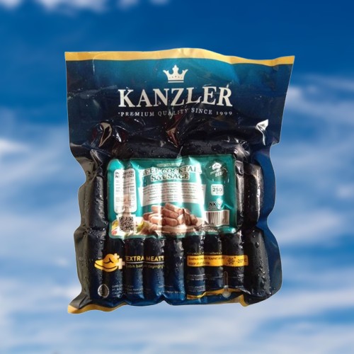 

Kanzler Sosis Beef Cocktail Sausage 500 gram