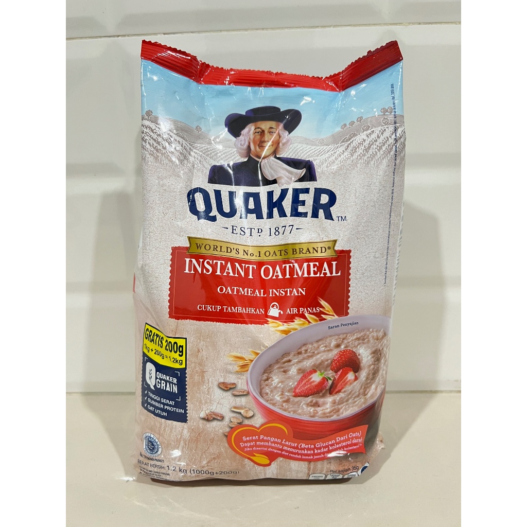 

Quaker Oat Instant Oatmeal 1.2 kg