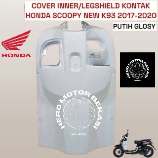 cod - inner dasbor inner lower scoopy esp k93 tahun 2017 / 2020 warna putih merk original honda