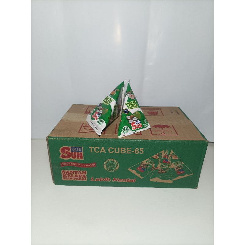 

sun santan kara kerucut 65ml siap pakai