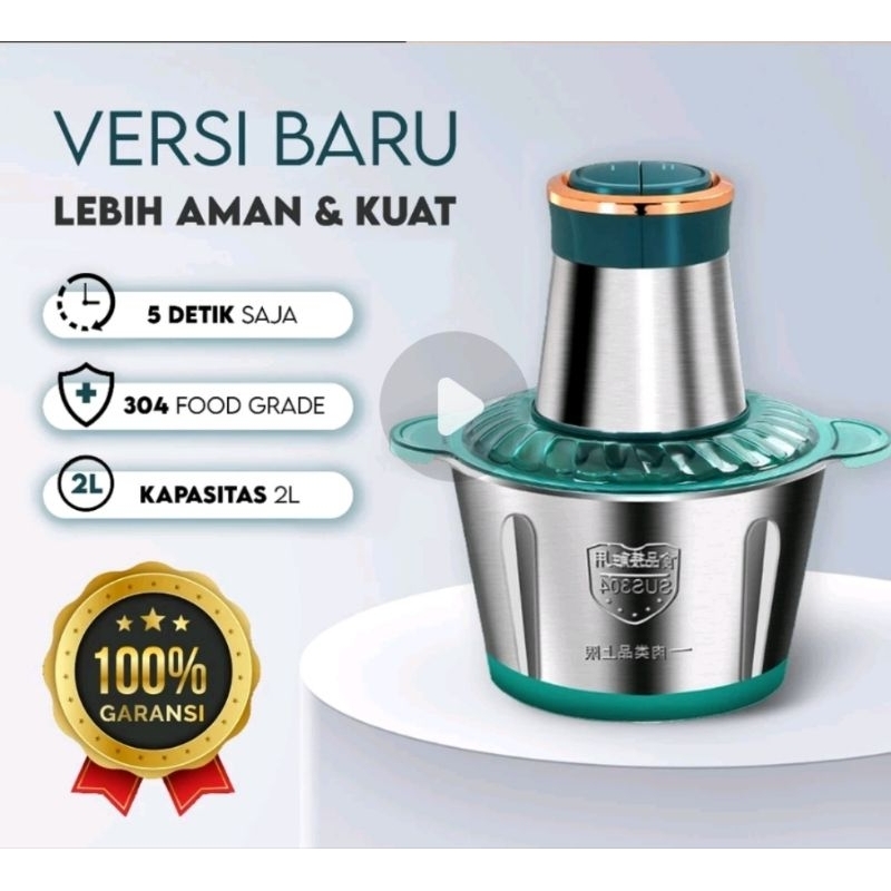 CHOPPER,PENGGILING BUMBU BLENDER BUMBU,CHOPPER 2LITER,