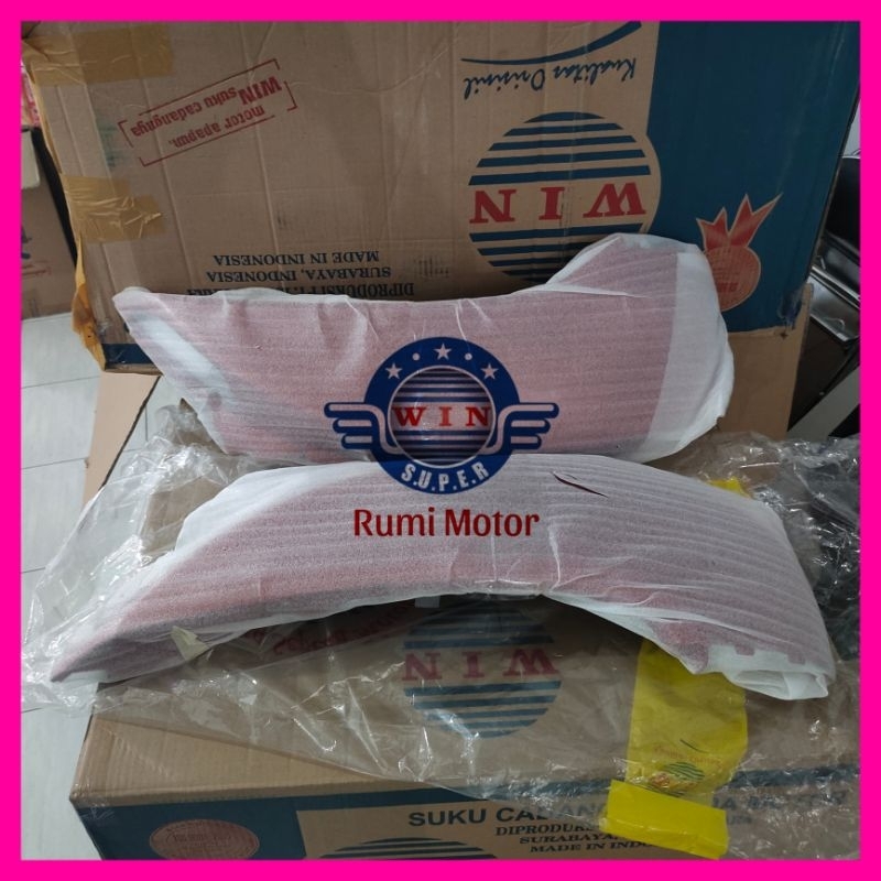 Cover Body Scoopy fi | Body samping kanan kiri Scoopy win original | MERAH