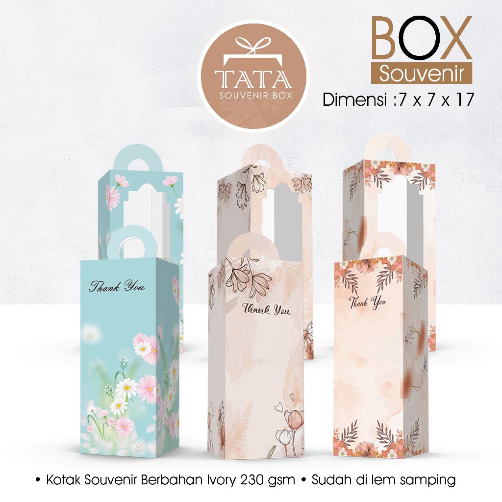 

Box Souvenir Uk. 7 x 7 x 17 cm Ivory