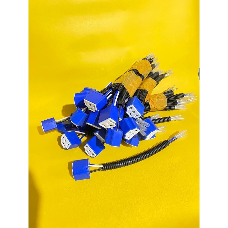 SOCKET SEAL BEAM CERAMIC - SOKET BOHLAM LAMPU H4 KERAMIK SOKET LAMPU H4 SOKET H4 KUALITAS IMPORT BAG