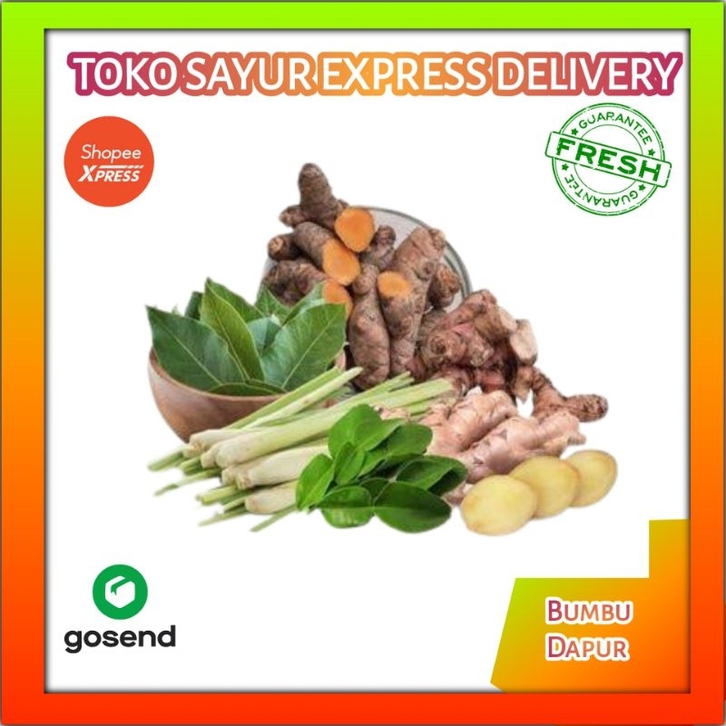 

bumbu dapur Segar Perbungkus - Sayur express palembang
