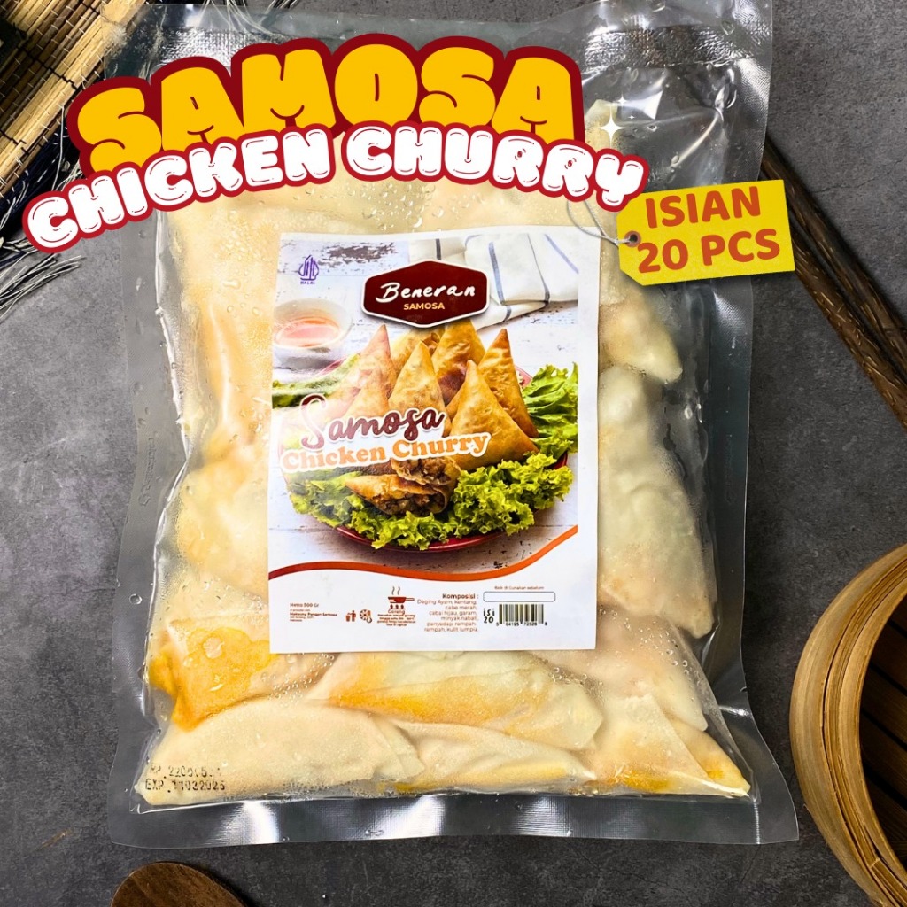 

SAMOSA CHICKEN CURRY FROZEN ISI 20PCS - DISTRIBUTOR PASAR BUAH MEDAN