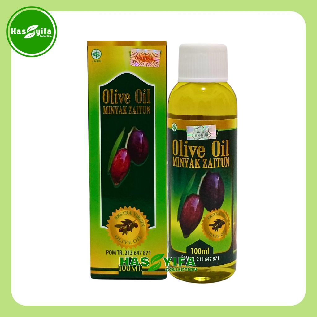 

Minyak Zaitun Olive Oil Ekstra Virgin Griya An Nur Isi 100ml