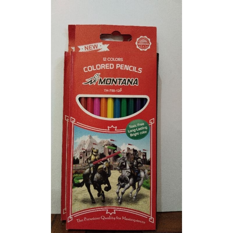 

Pensil / pensil warna montana 12 warna panjang / pencil colour montana