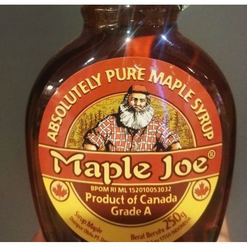 

Maple Joe Syrup 250gr