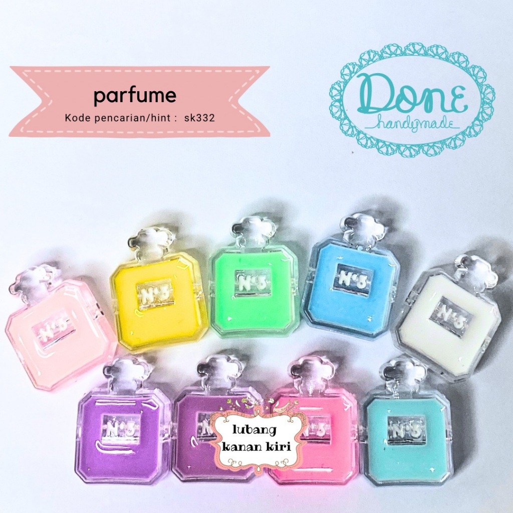 Done handymade manik parfume beads diy meronce sk332 strap phone straphone ganci gantungan kunci ker