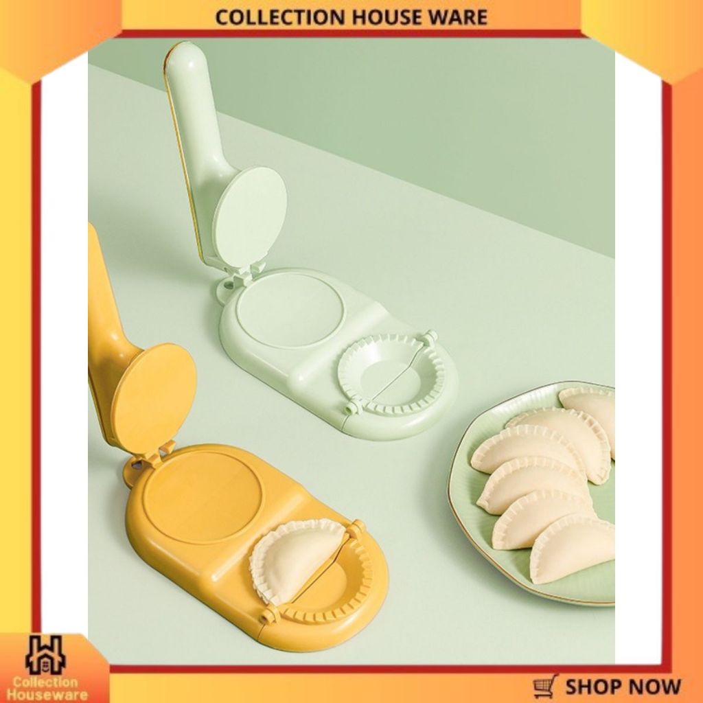 Cetakan Pastel / Pangsit Praktis Dumpling Mold 2 IN 1 MULTIFUNGSI