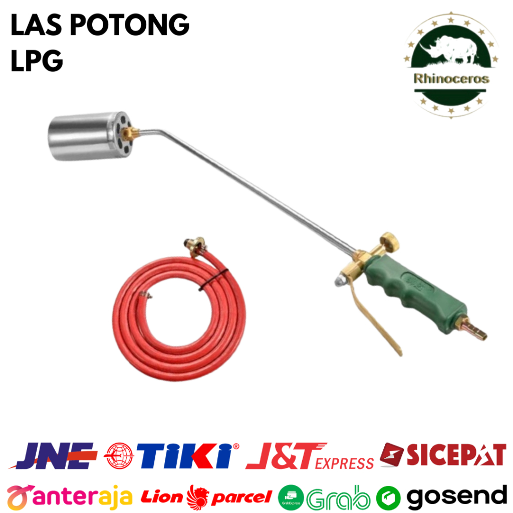 Alat Bakaran Heating Torch Gas LPG Kepala Las Api + Selang Gas Blender