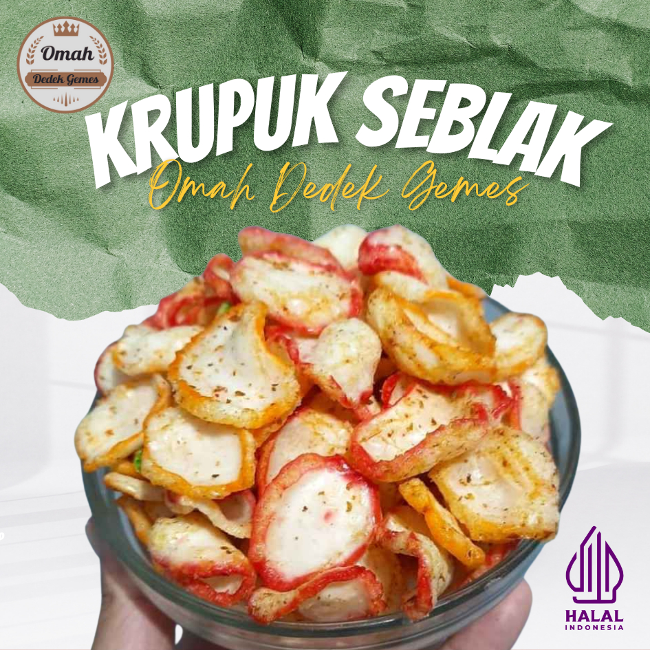 

SNACK 250gr KRUPUK SEBLAK PEDAS