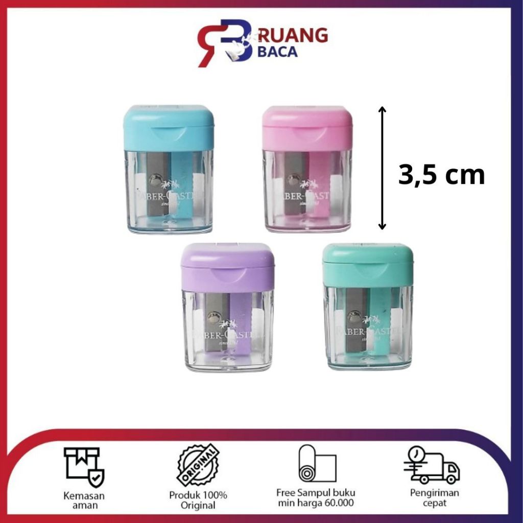 

MINI BOX SHARPENER 381924 FABER CASTELL