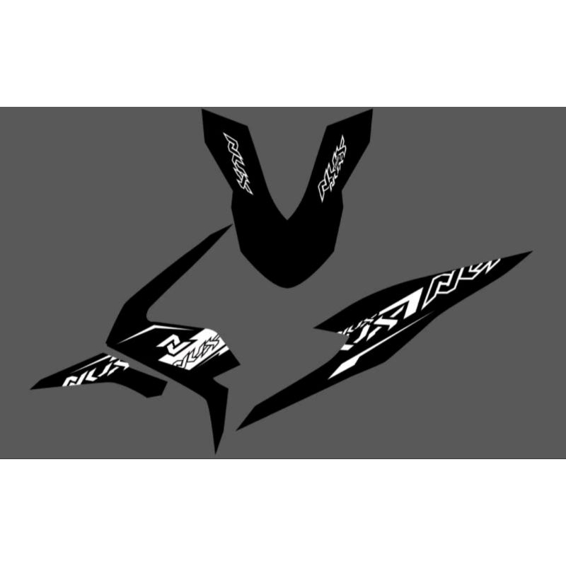 STRIPPING TRANSPARAN HONDA BEAT DELUX MOTIF  NVX AEROX TERBARU TRANSPARAN