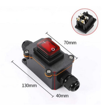 Saklar Waterproof Switch On Off Anti Air Hujan Sakelar Outdoor