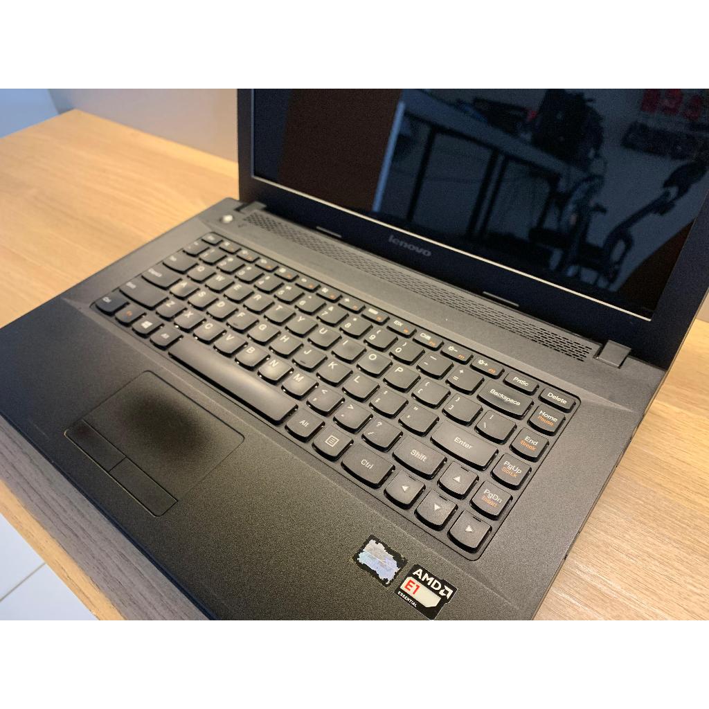 LAPTOP LENOVO G405 AMD E1-2100 RAM 4GB SSD 128GB VGA RADEON HD 8210