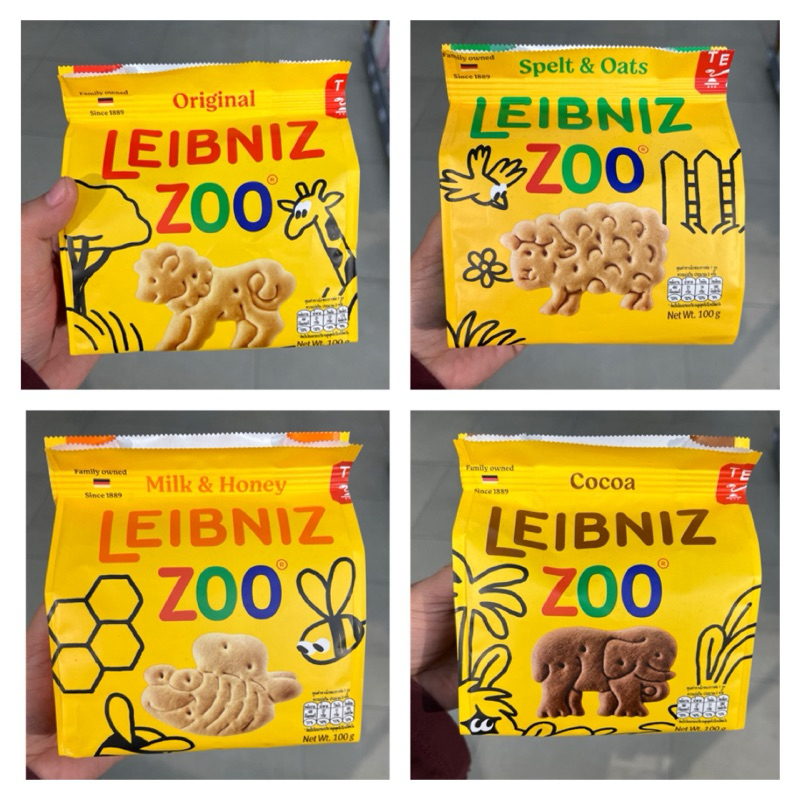 

LEIBNIZ ZOO COOKIES Aneka Rasa dan bentuk - 100GR/pak