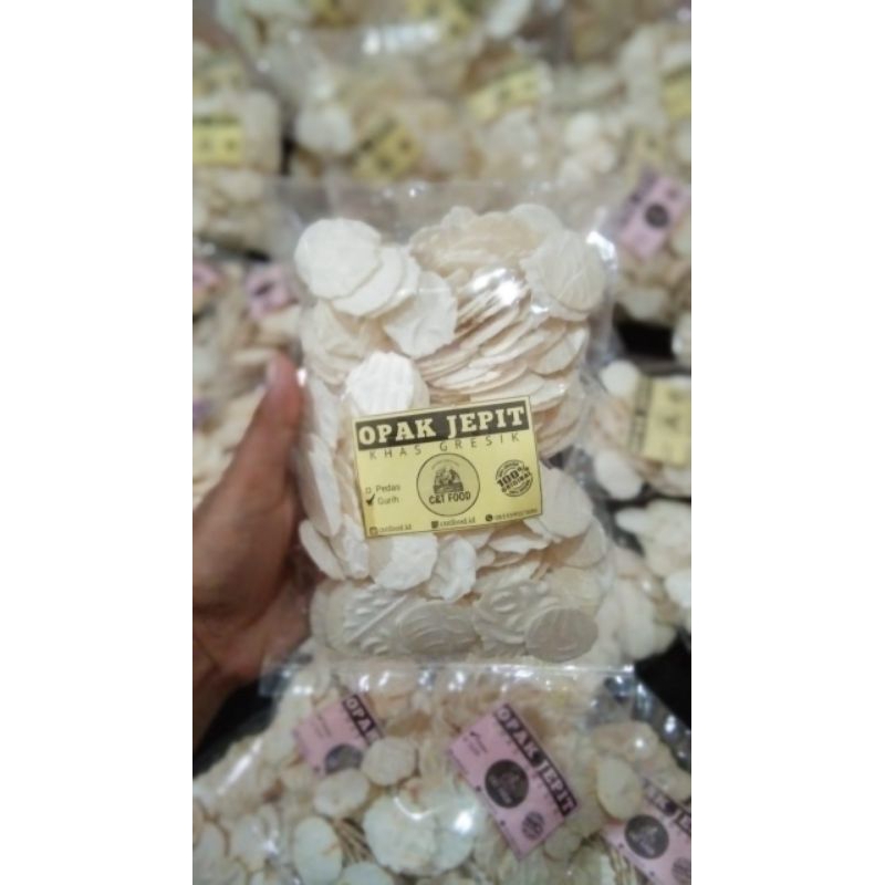 

Opak jepit pedas khas Giri |Opak Gapit|Opak Gurih|Opak Gresik|Opak Koin