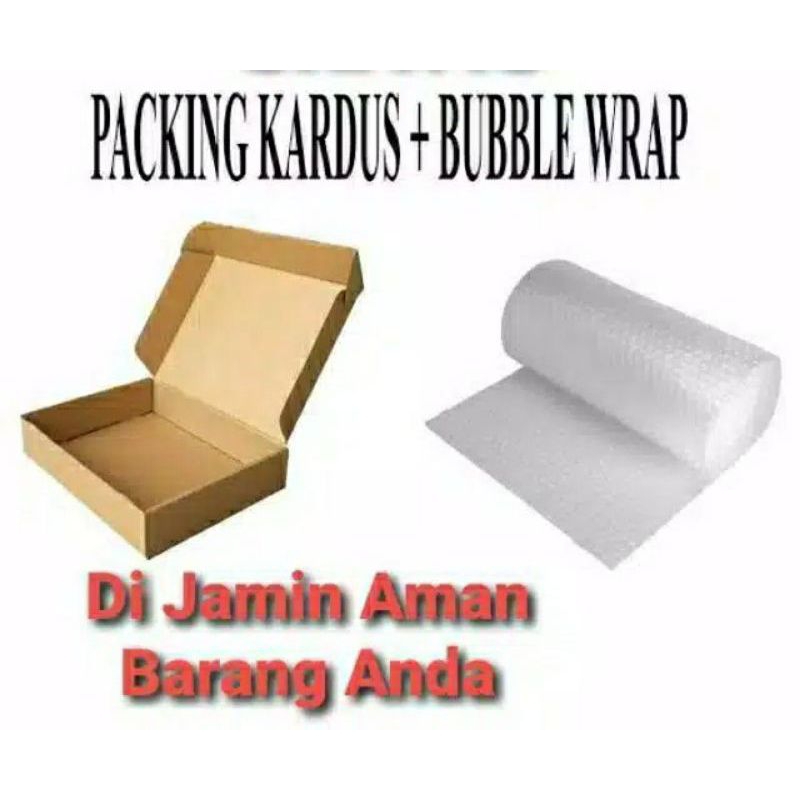 

TAMBAHAN BUBBLE WRAP DANPACKING KARDUS