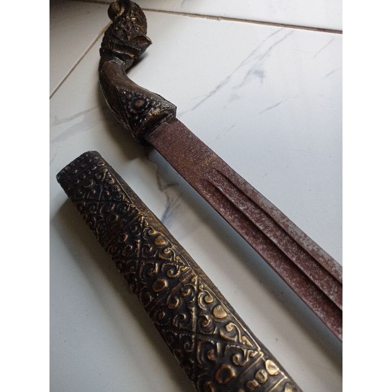 keris Bali panjang bilah 55 cm