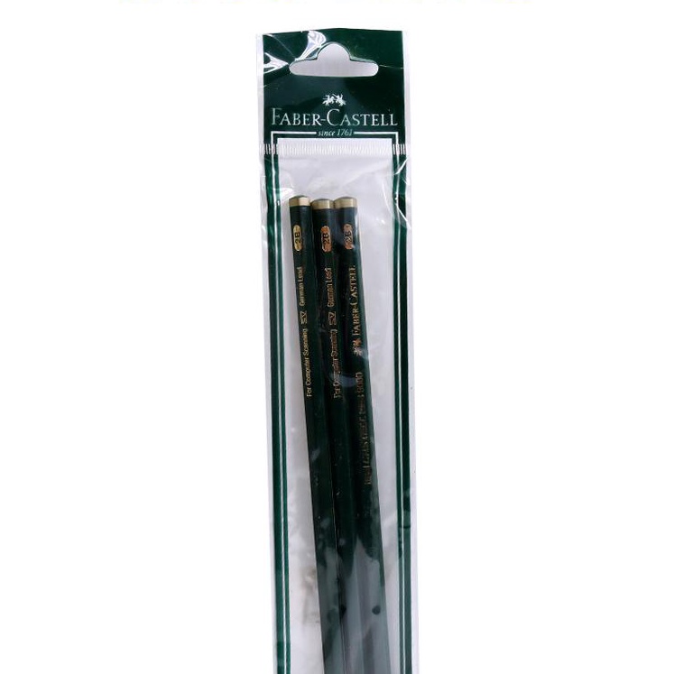 

Kilat PENSIL KAYU FABER CASTELL 11943 ISI 3 2B