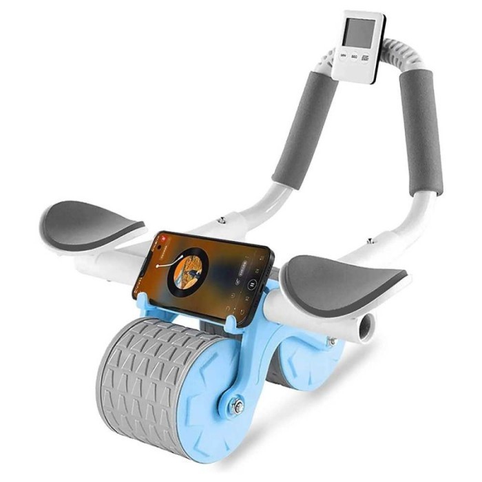 Ab Wheel Ab Roller Wheels Plank Trainer 2in1 Abdominal Roller Gym