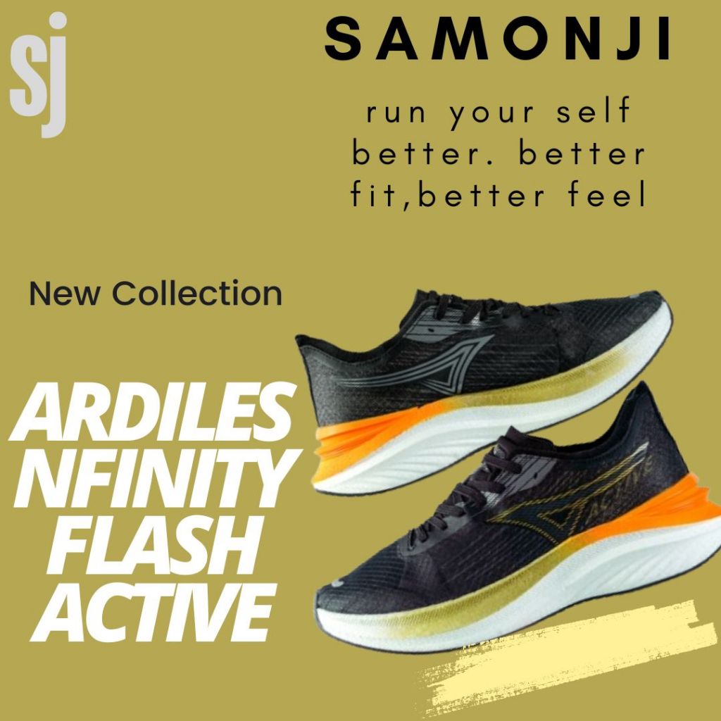 SJ ARDILES NFINITY FLASH ACTIVE RUNNING SHOES