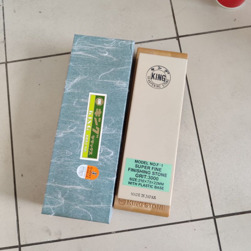 batu asah KING Grit 3000 original Japan batu asahan king Stone Grit 3000